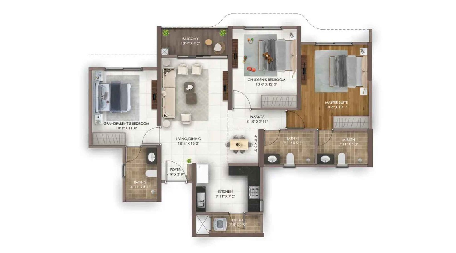 Gera’s-343-CREST-Developer-3-BHK